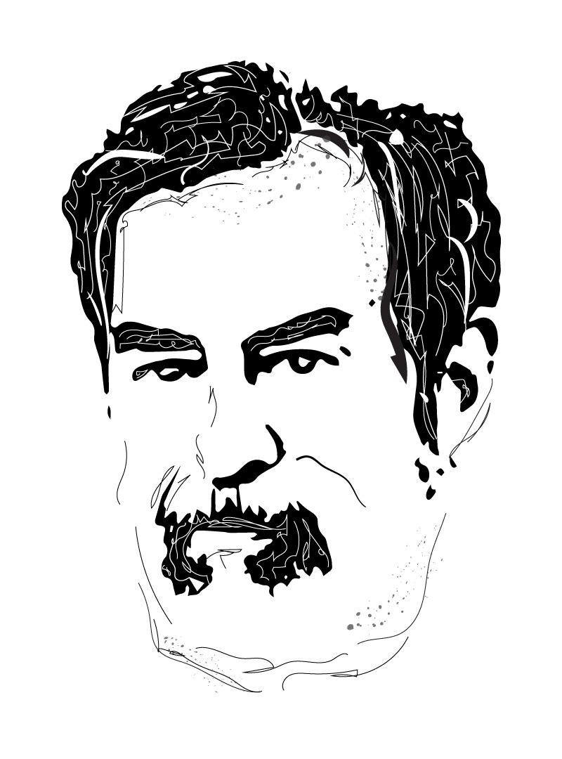 Saddam Hussein iillustration