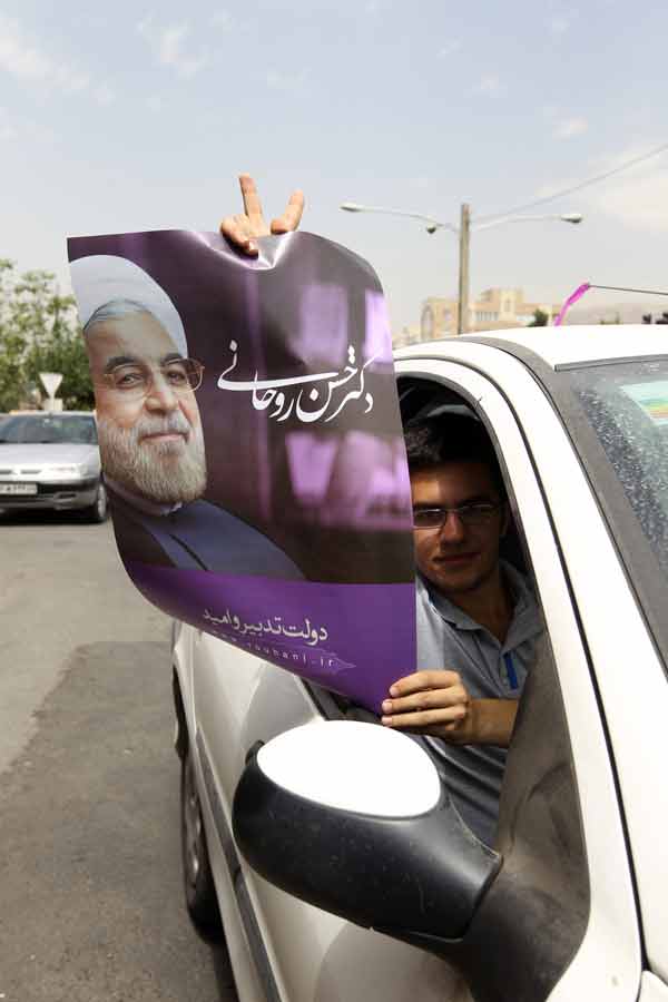 Rouhani supporter