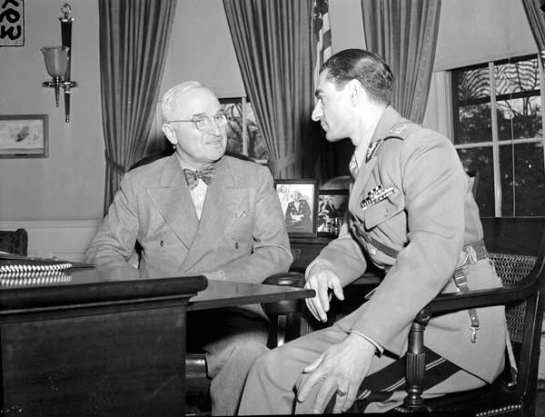 Shah with Truman