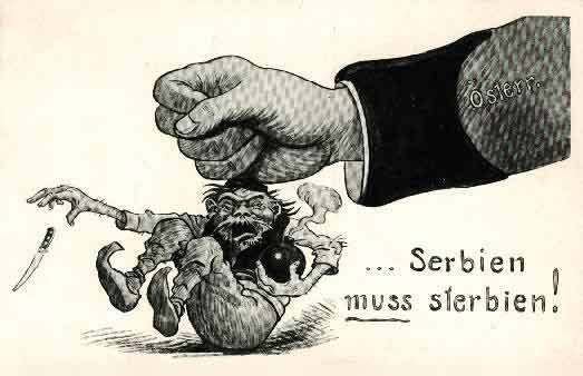 anti-serbian cartoon