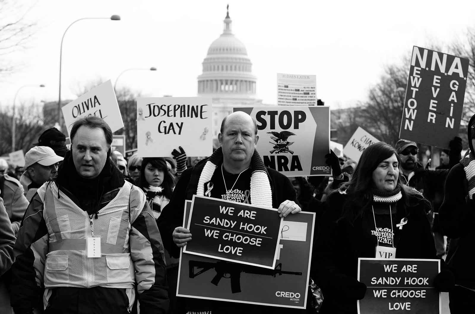 Washington march for gun control