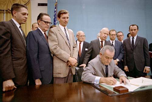1968 gun law signing